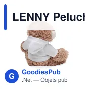 LENNY Peluche singe - Miniature 3