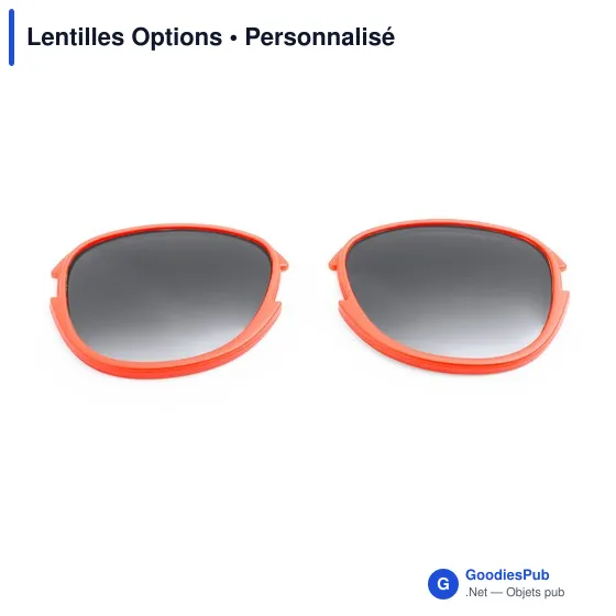 Lentilles Options personnalisables avec logo - Protection UV400 - Image 3