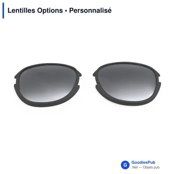 Lentilles Options personnalisables avec logo - Protection UV400 - Image 7