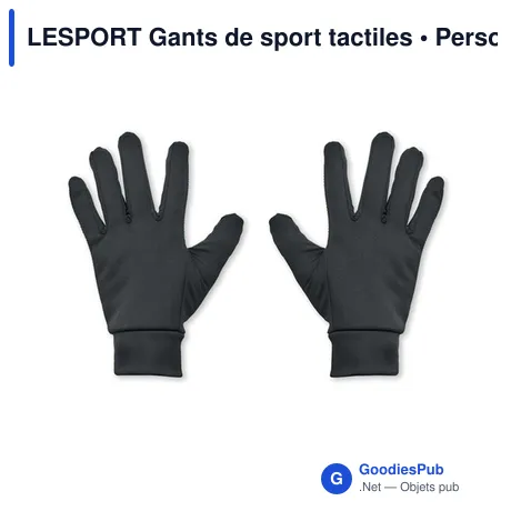 LESPORT Gants de sport tactiles