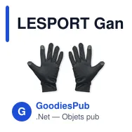LESPORT Gants de sport tactiles - Miniature 2