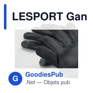 LESPORT Gants de sport tactiles - Miniature 3