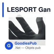 LESPORT Gants de sport tactiles - Miniature 4