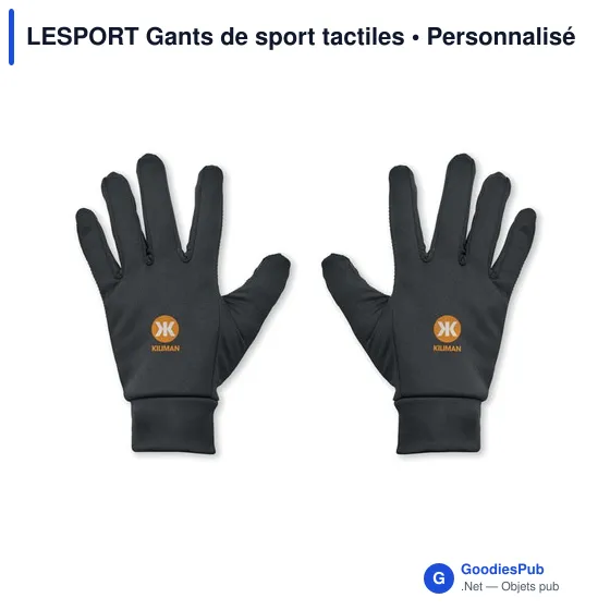 LESPORT Gants de sport tactiles - Image 5