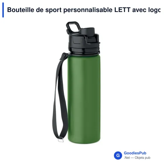 Bouteille de sport personnalisable LETT avec logo - Image 11