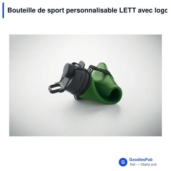 Bouteille de sport personnalisable LETT avec logo - Image 12