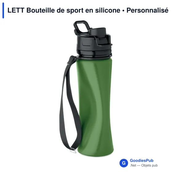 Bouteille de sport personnalisable LETT avec logo - Image 3