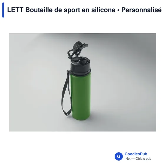 Bouteille de sport personnalisable LETT avec logo - Image 5