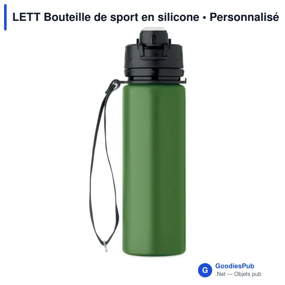 Bouteille de sport personnalisable LETT avec logo - Image 6