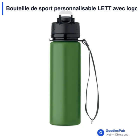 Bouteille de sport personnalisable LETT avec logo - Image 7