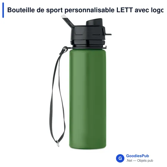 Bouteille de sport personnalisable LETT avec logo - Image 8