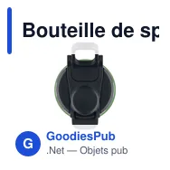 Bouteille de sport personnalisable LETT avec logo - Miniature 10