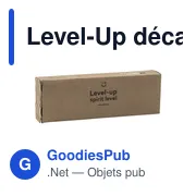 Décapsuleur personnalisable en bambou avec logo - Level-Up - Miniature 3