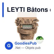 LEYTI Bâtons de graines d'herbes - Miniature 1