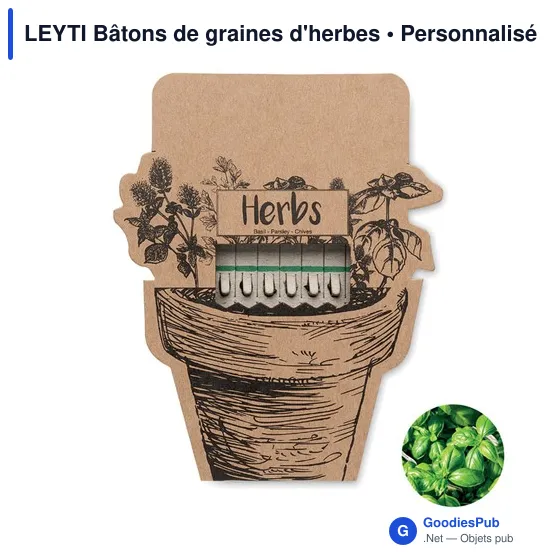 LEYTI Bâtons de graines d'herbes - Image 1