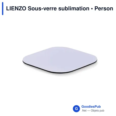 LIENZO Sous-verre sublimation