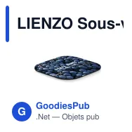 LIENZO Sous-verre sublimation - Miniature 4