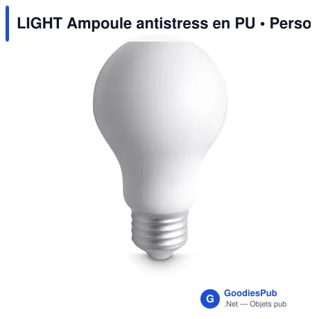 LIGHT Ampoule antistress en PU