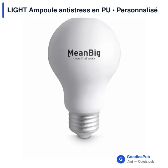 LIGHT Ampoule antistress en PU - Image 3