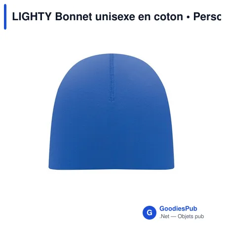 LIGHTY Bonnet unisexe en coton