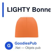 LIGHTY Bonnet unisexe en coton - Miniature 11