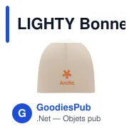 LIGHTY Bonnet unisexe en coton - Miniature 9