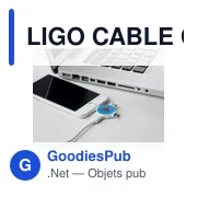 LIGO CABLE Câble avec adaptateur 3 en 1 - Miniature 4