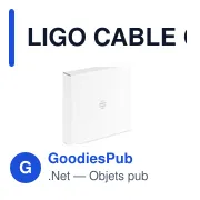LIGO CABLE Câble avec adaptateur 3 en 1 - Miniature 7
