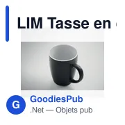 LIM Tasse en céramique bicolore 290 - Miniature 5