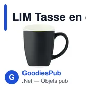LIM Tasse en céramique bicolore 290 - Miniature 6
