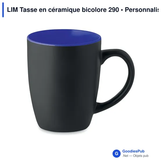 LIM Tasse en céramique bicolore 290 - Image 8
