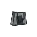 Variante noir - Sac shopping personnalisable en maille RPET avec logo - LIMP