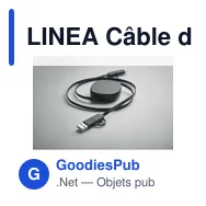 LINEA Câble de charge rétractable 60W - Miniature 3