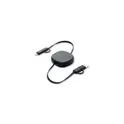 Variante noir - LINEA Câble de charge rétractable 60W