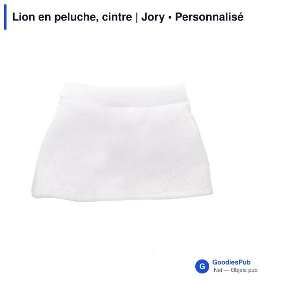 Lion en peluche personnalisable avec logo - Jory - Image 5