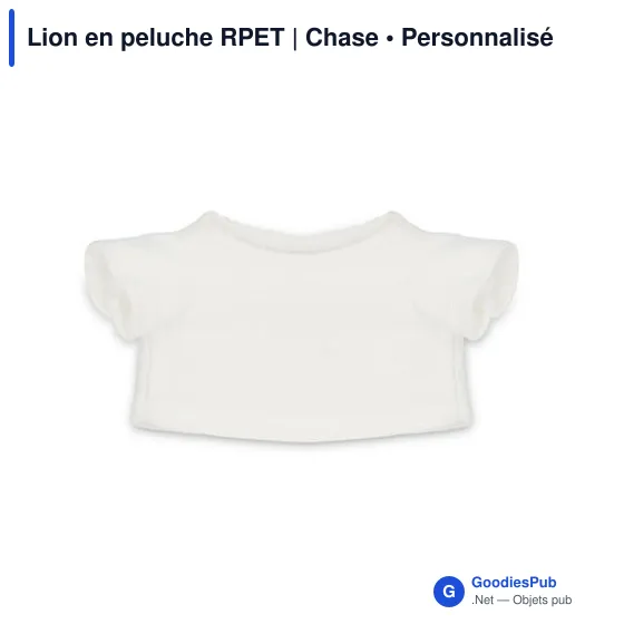 Lion en peluche personnalisable avec logo - Chase - Image 8