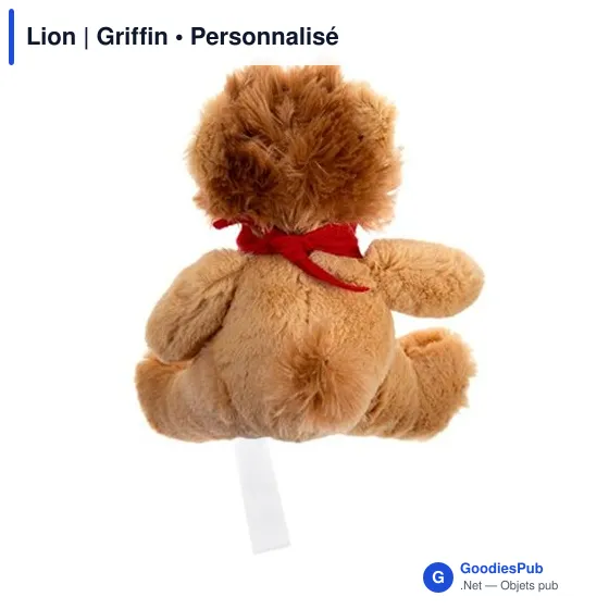 Peluche Lion personnalisable avec logo - Griffin - Image 3