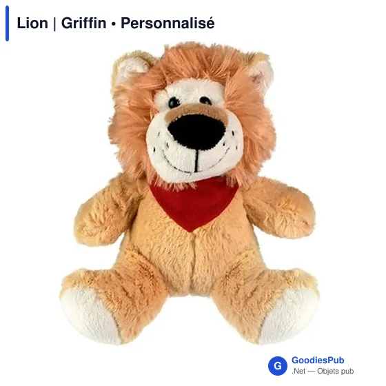 Peluche Lion personnalisable avec logo - Griffin - Image 6