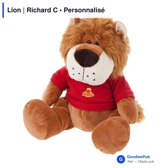 T-shirt personnalisé pour entreprise avec logo - Lion Richard C - Image 6