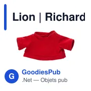 Lion | Richard K - Miniature 12