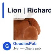 Lion | Richard K - Miniature 16