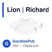 Lion | Richard K - Miniature 8