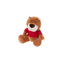Variante brun - Peluche Lion personnalisable avec T-shirt pour logo - Richard K