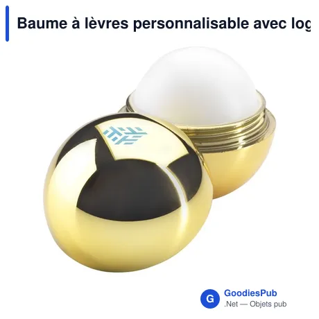 Baume à lèvres personnalisable avec logo - Lipbalm Glossy