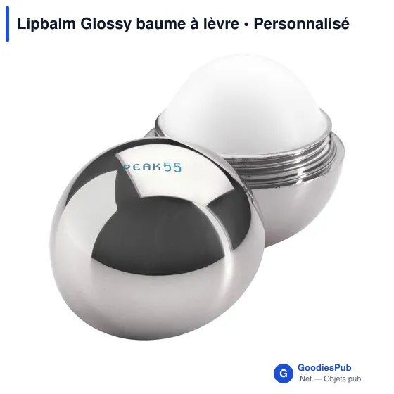 Baume à lèvres personnalisable avec logo - Lipbalm Glossy - Image 5