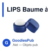 LIPS Baume à lèvres en cube - Miniature 5