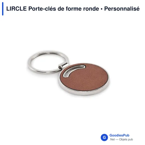 LIRCLE Porte-clés de forme ronde - Image 1