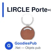 LIRCLE Porte-clés de forme ronde - Miniature 2