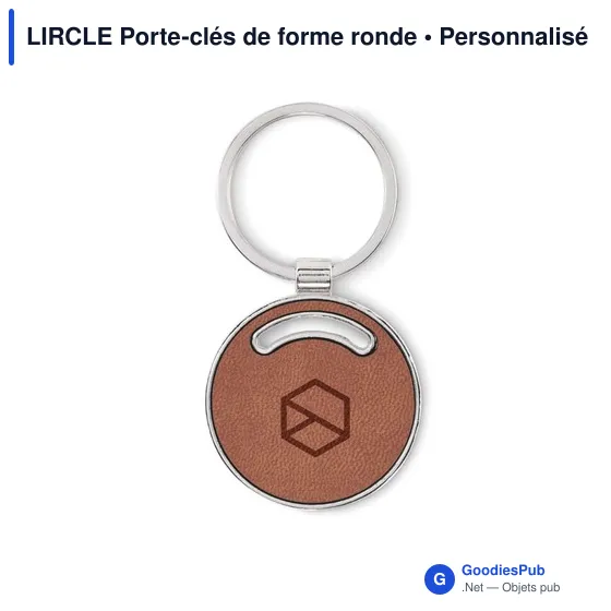 LIRCLE Porte-clés de forme ronde - Image 3