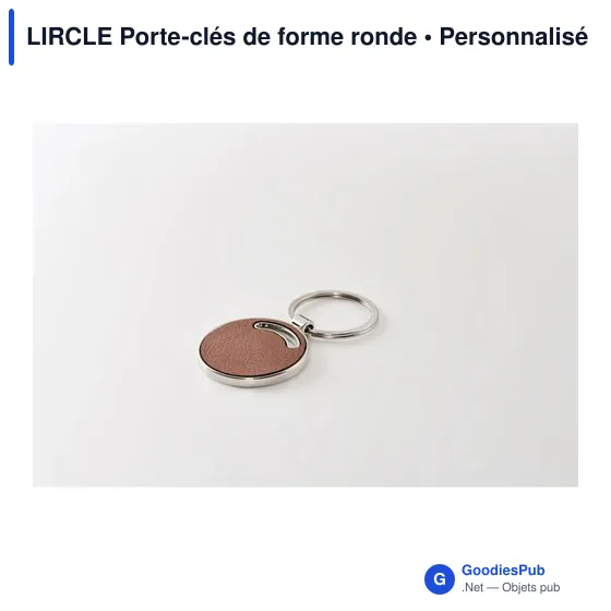 LIRCLE Porte-clés de forme ronde - Image 4